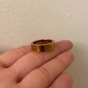 Cartier love ring